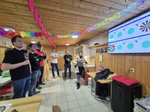 Wow, da kann man zusehen. Frage von vielen "Kann man den Bildschirm ausmachen, wenn ich selber schieße?"