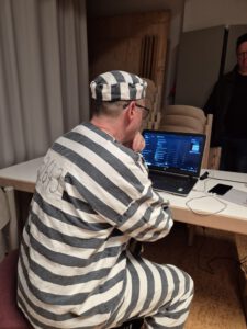 Zum Glück sitzt da einer, sonst hätten wir keine Musik.